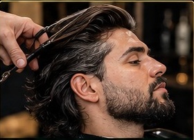 Men Scissor Cut